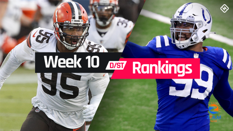 Fantasy Defense Rankings Week 10: Who to start, sit at D/ST in fantasy football