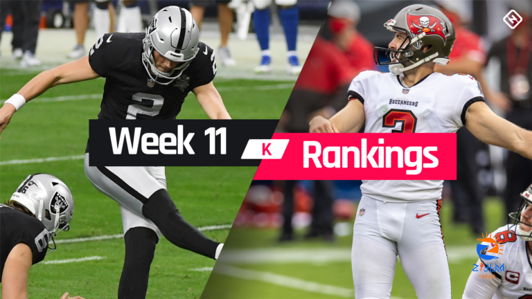 Fantasy Kicker Rankings Week 11: Who to start, sit at kicker in fantasy football