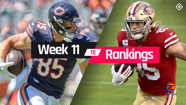 Fantasy TE Rankings Week 11: Who to start, sit at tight end in fantasy football