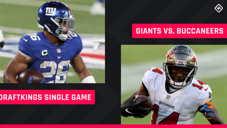 Monday Night Football DraftKings Picks: NFL DFS lineup advice for Week 11 Giants-Buccaneers Showdown tournaments