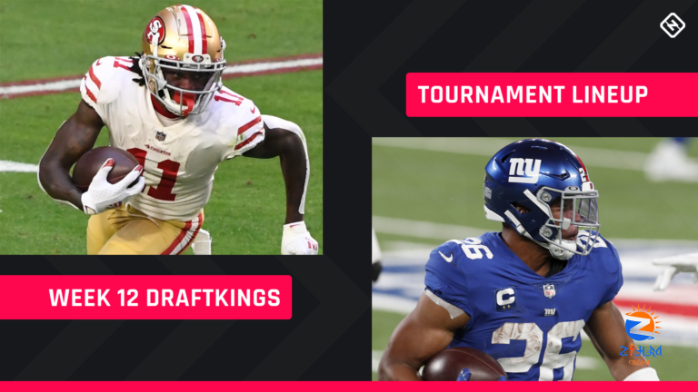 DraftKings Picks Week 12: NFL DFS lineup advice for daily fantasy football GPP tournaments