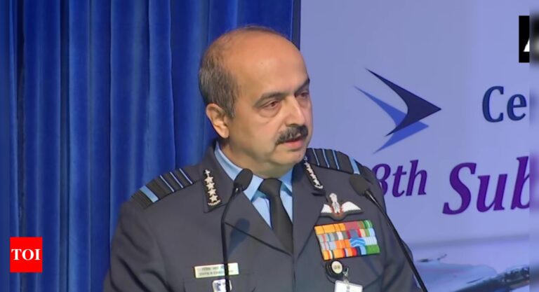 ‘Need to reassess priorities, realign actions’: IAF chief Chaudhari | India News