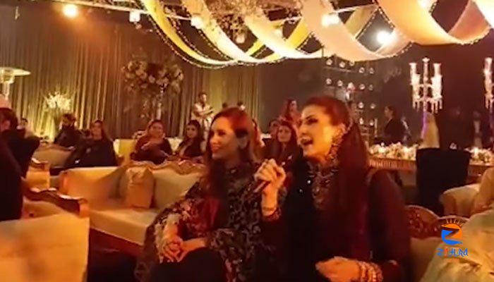 Maryam Nawaz sings iconic Bollywood song at her son’s wedding function