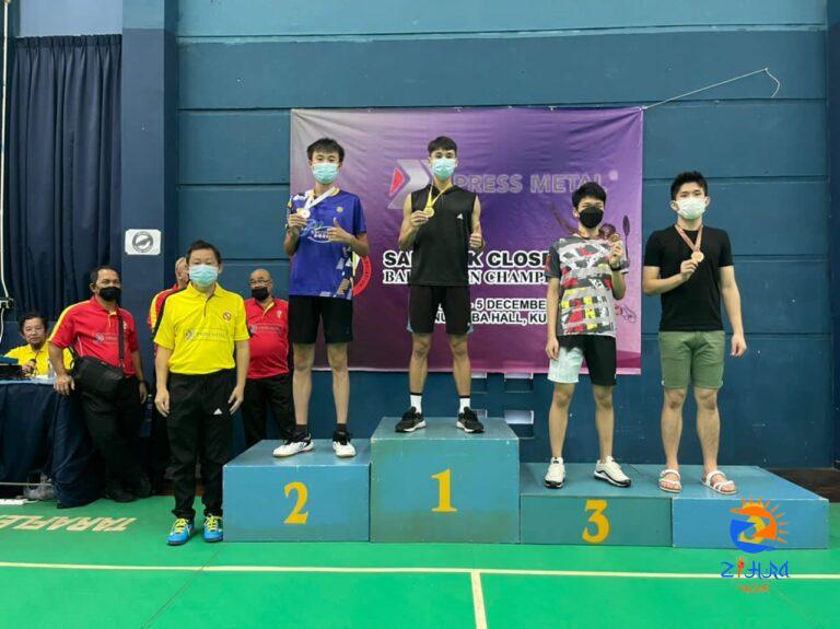 Owen and Kourtney lift Sarawak singles titles