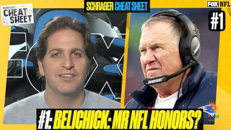 Peter Schrager: Bill Belichick is heading for ‘Coach of the Year’ and ‘NFL Executive of the Year’ I Cheat Sheet for Week 14