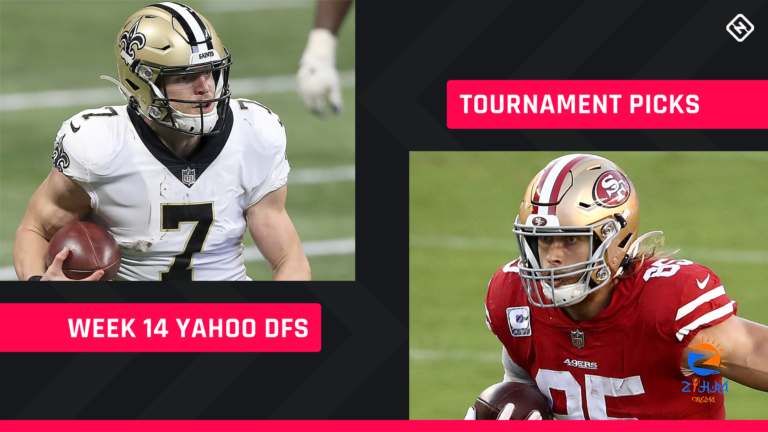 Yahoo DFS Picks Week 14: NFL DFS lineup advice for daily fantasy football GPP tournaments