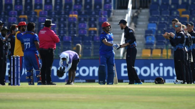 T20 World Cup: In his farewell match, Afghanistan player Asghar Afghan gets guard of honour from Namibia