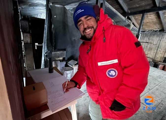 At -90 temperature, Egyptian researcher participates in experiment on origins of universe