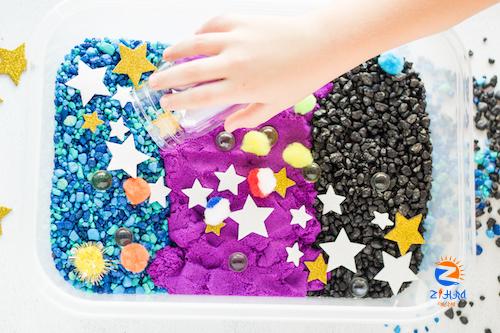 Make This Ramadan Sensory Box for Kids!