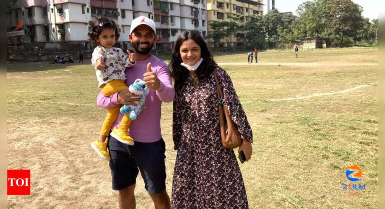 Ajinkya Rahane visits his school and first cricket ground | Off the field News