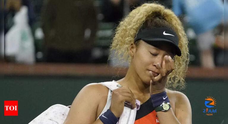 Rattled by heckler, tearful Naomi Osaka crashes out of Indian Wells | Tennis News