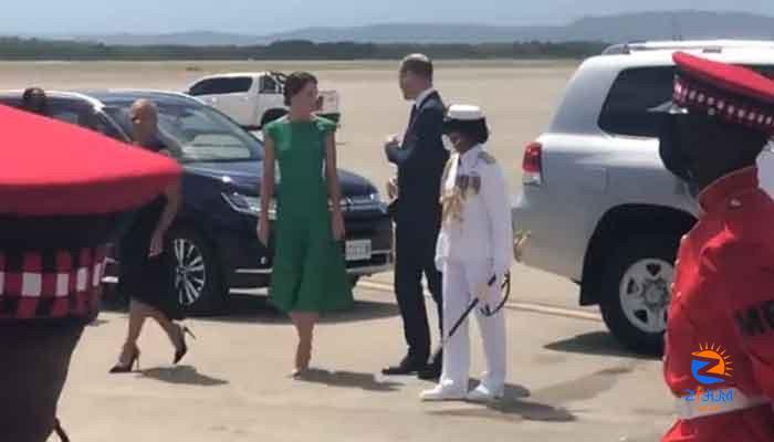 Kate and William use Land Rover the Queen and her husband used in Jamaica