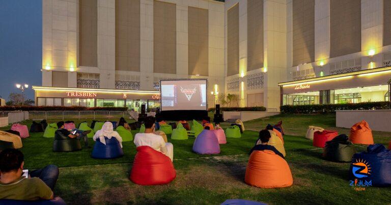 Abu Dhabi has a new alfresco cinema experience