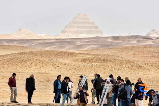 Egypt Displays Recently Discovered Ancient Tombs in Saqqara