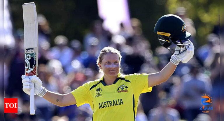 ICC Women’s World Cup 2022: Australia’s Alyssa Healy named ‘Player of the Tournament’ | Cricket News