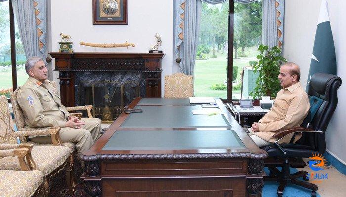 Army chief calls on PM Shehbaz Sharif