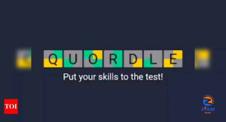 Quordle 123 hints and answers for May 27, 2022