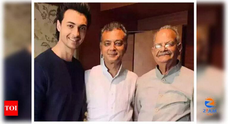 Salman Khan’s brother-in-law Aayush Sharma’s grandfather Pandit Sukh Ram passes away | Hindi Movie News