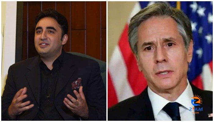 US Secretary of State Antony Blinken congratulates Bilawal Bhutto on becoming foreign minister