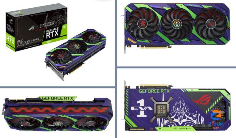 ASUS Launches Limited Edition Neon Genesis Evangelion-Themed Z690 Motherboard, RTX 3090