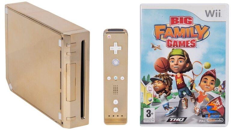 There Is A 24k Gold Nintendo Wii Up For Auction