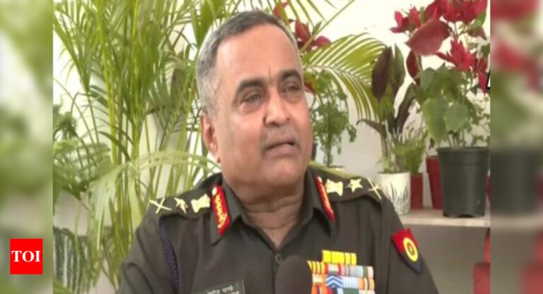 army: ‘Will not permit any loss of territory’: Army chief Gen Manoj Pande on China border situation | India News