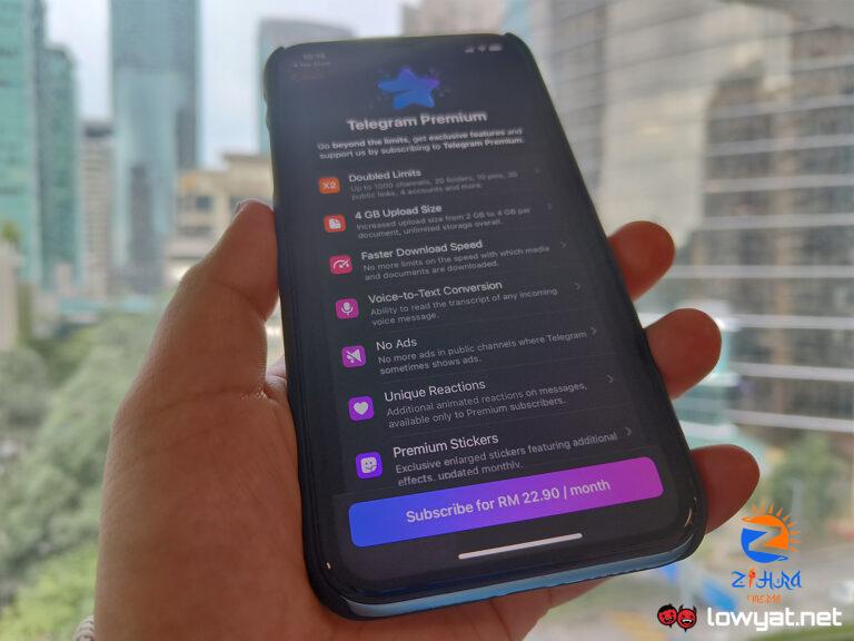 Telegram Officially Launches Premium Subscription For RM22.90