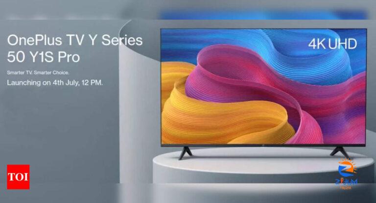 OnePlus TV 50 Y1S Pro smart TV to launch in India on July 4