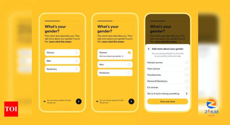 Bumble updates gender identity options on the app