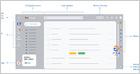 Google rolls out new Gmail UI, moving Mail, Meet, Spaces, and Chat buttons into one list at the top of the left rail, and teases an update for tablets (Richard Lawler/The Verge)