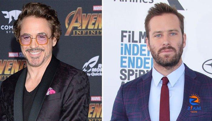 Robert Downey Jr has been supporting Armie Hammer through his crisis, claims source