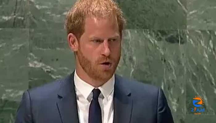 Prince Harry addresses UN General Assembly