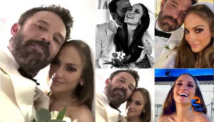 Ben Affleck beats Jennifer Lopez with style on their wedding day