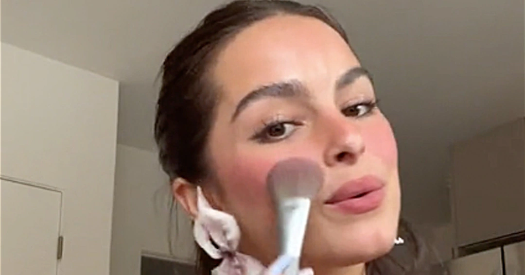 TikTok’s Viral “W” Blush Hack Will Give You a Sunburnt Glow