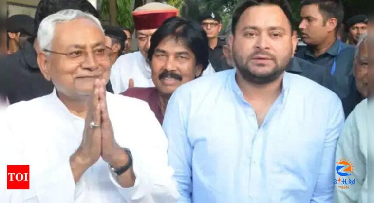 Bihar Political Crisis LIVE Updates: Nitish Kumar to take oath as Bihar CM for 8th time today, Tejashwi likely to be deputy