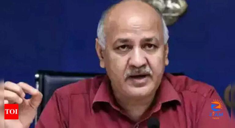 ‘Tell me where I have to come Modi Ji’: Manish Sisodia on lookout circular by CBI | Delhi News