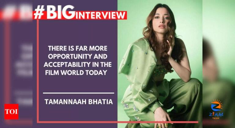 Tamannaah Bhatia: There is far more opportunity and acceptability in the film world today – #BigInterview | Hindi Movie News