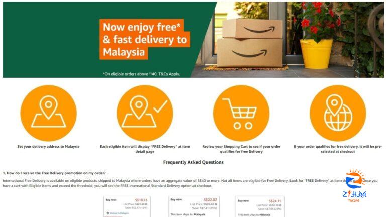 Amazon Singapore Offers Free Shipping To Malaysia