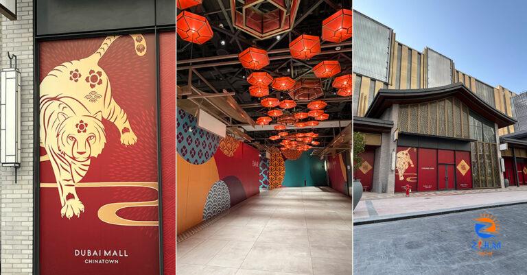 A large Chinatown is opening in Dubai Mall