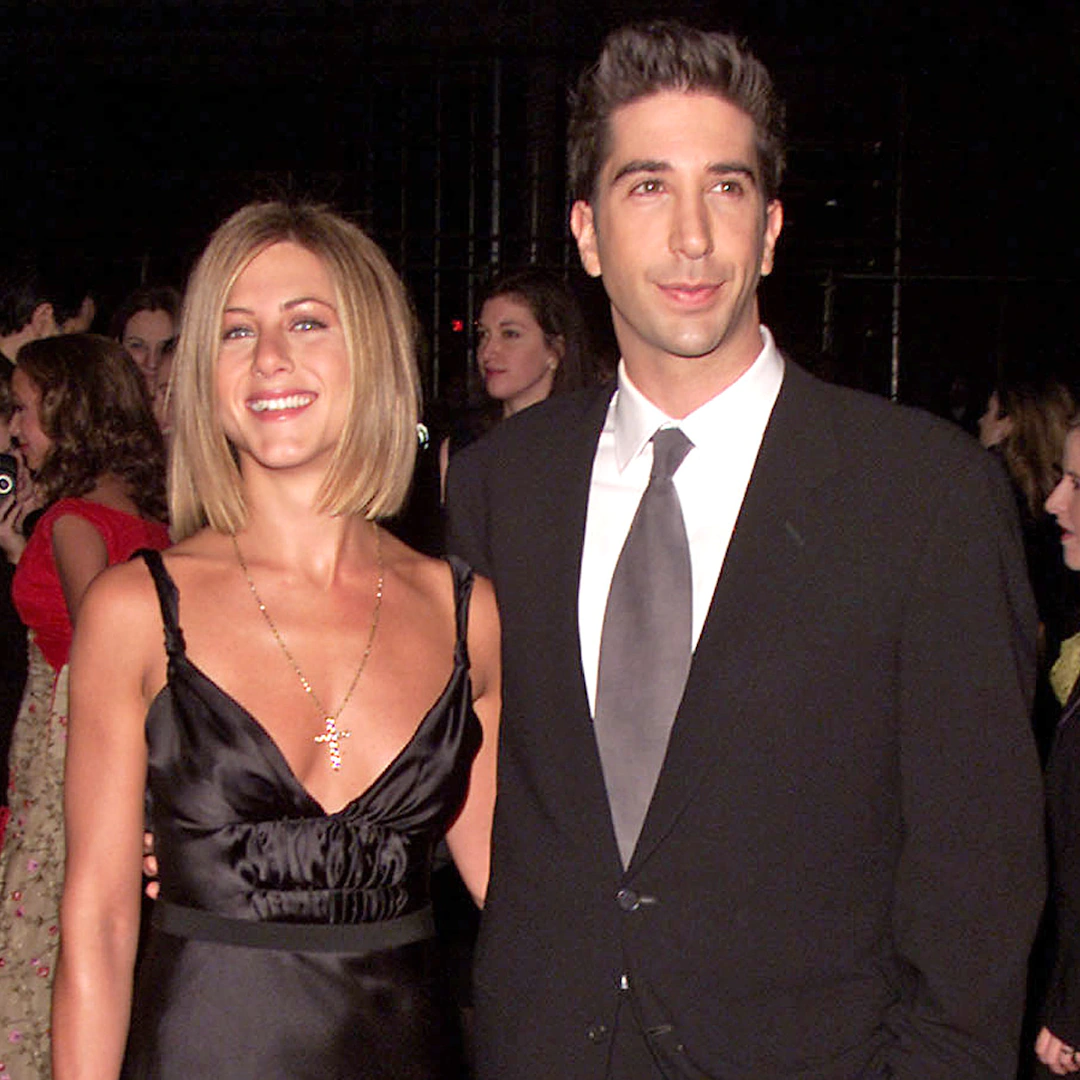 David Schwimmer Trolls Jennifer Aniston Over Topless Shower Photo