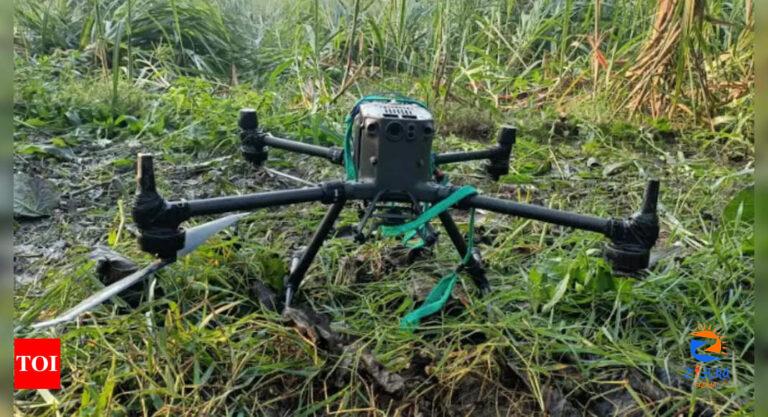 BSF shoots down Pak drone near Amritsar | Amritsar News