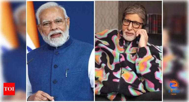 PM Narendra Modi wishes Amitabh Bachchan on his 80th birthday | Hindi Movie News