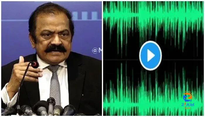 Rana Sanaullah reveals those involved in audio leaks identified