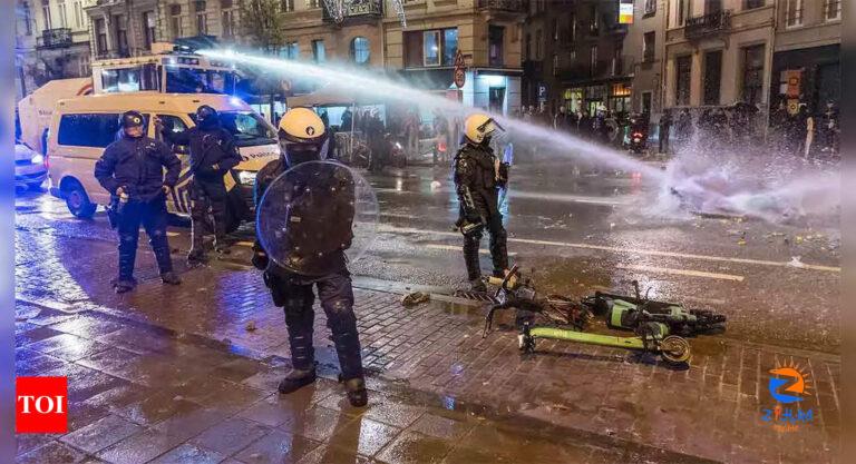 FIFA World Cup: Riots in Brussels after Morocco beat Belgium | Football News