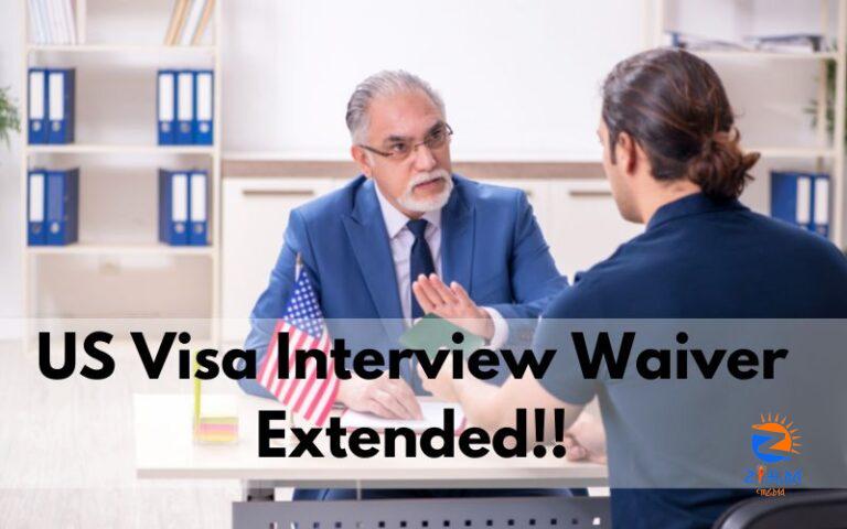 US Visa Interview Waiver Extended for Certain Period of Time