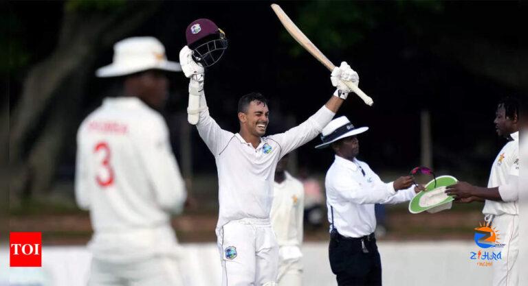 1st Test, Day 2: Maiden ton for Tagenarine Chanderpaul against Zimbabwe | Cricket News