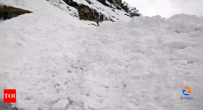 Two killed, one missing following avalanche in Lahaul and Spiti | India News