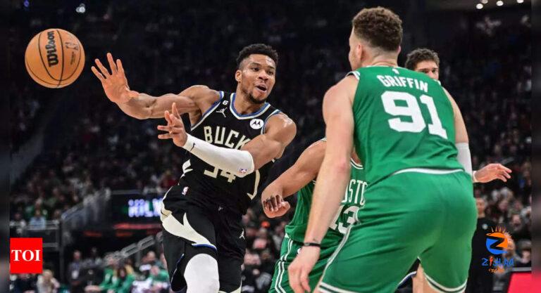 Giannis Antetokounmpo breaks Milwaukee Bucks’ assists record before injuring wrist | NBA News