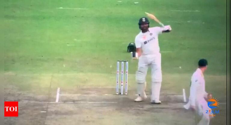 Watch: Rohit Sharma straightaway takes DRS after umpire decision leaves him frustrated | Cricket News