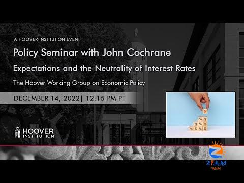 Expectations and the neutrality of interest rates video